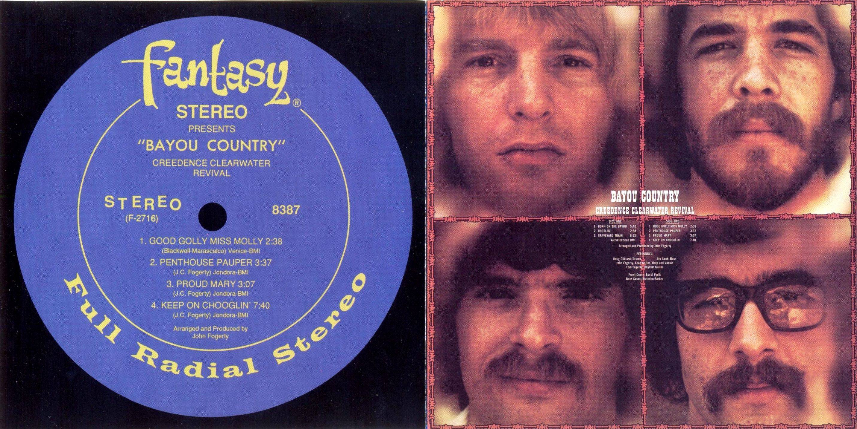 Creedence Clearwater Revival Bayou Country : Booklet2 US